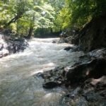 River with rock pools near Nicoya for sale