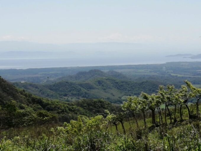 eco finca with view over the Gulf of Nicoya