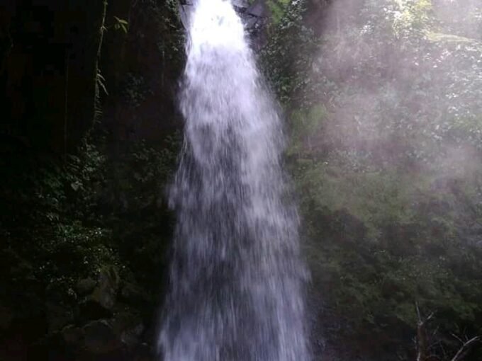 Waterfall finca Rio Chiquito